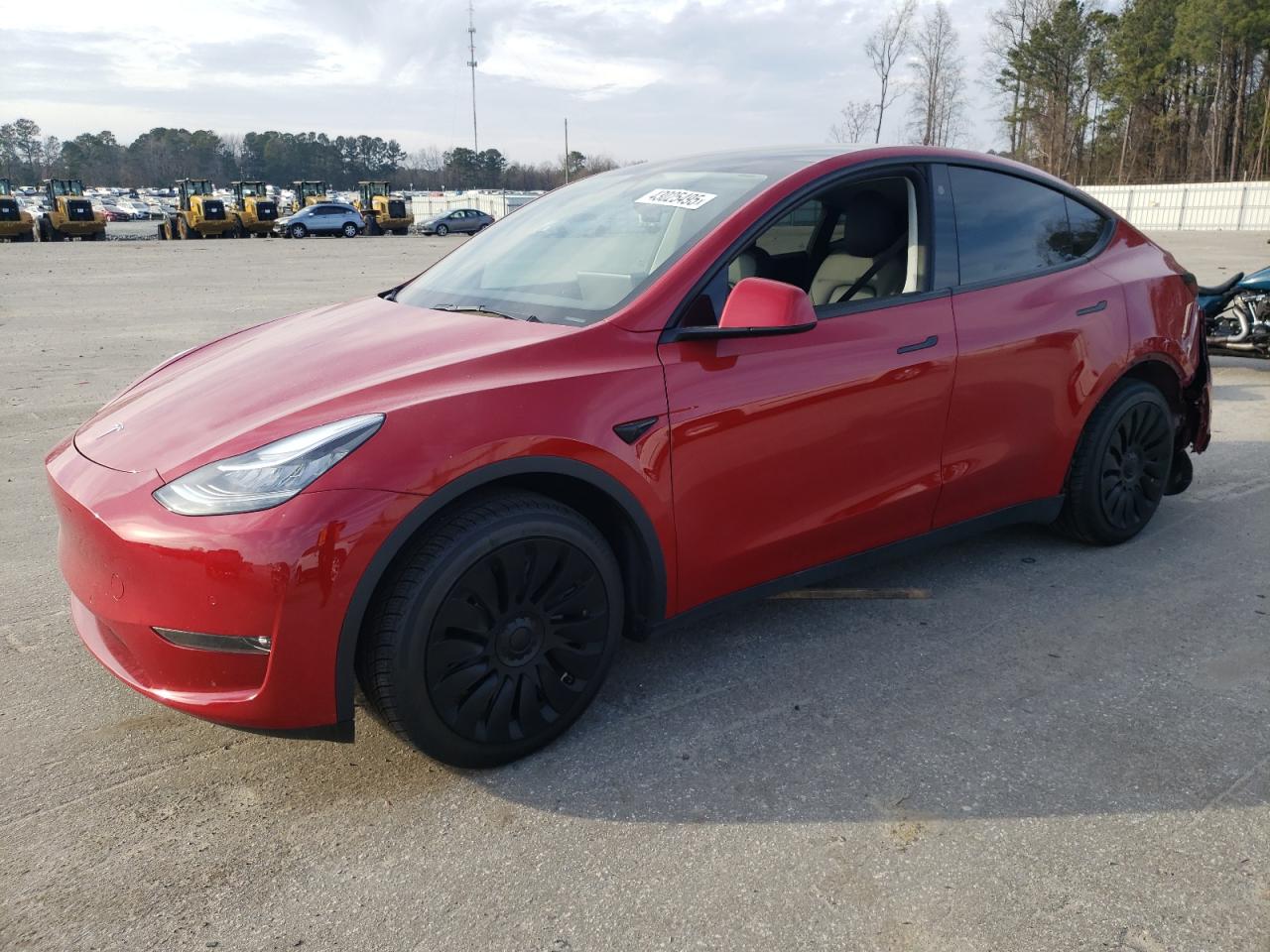 2022 TESLA MODEL Y  VIN:7SAYGDEE3NF321097