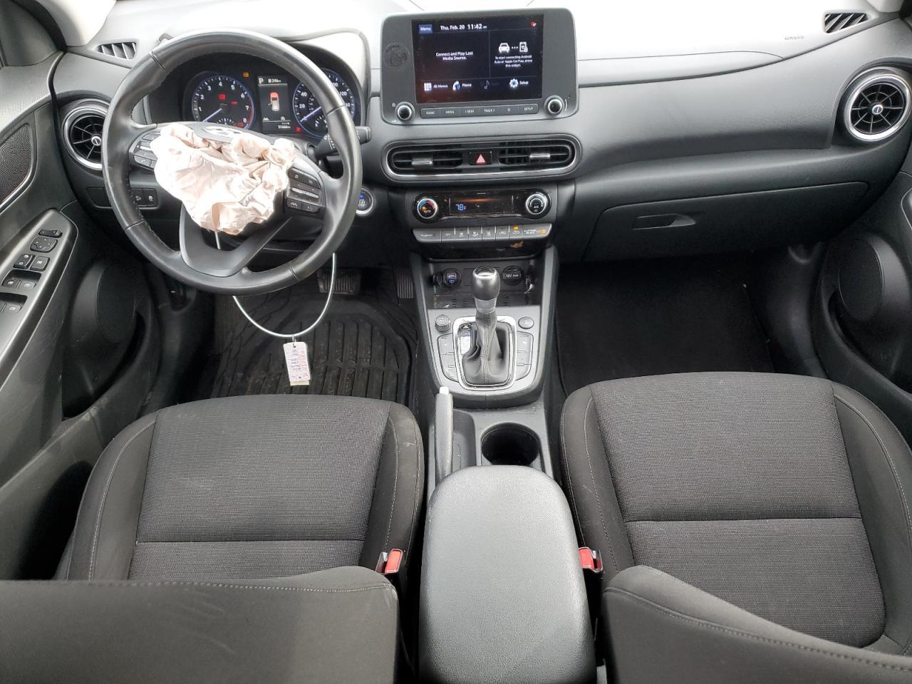 2022 HYUNDAI KONA SEL VIN:KM8K3CAB0NU754500