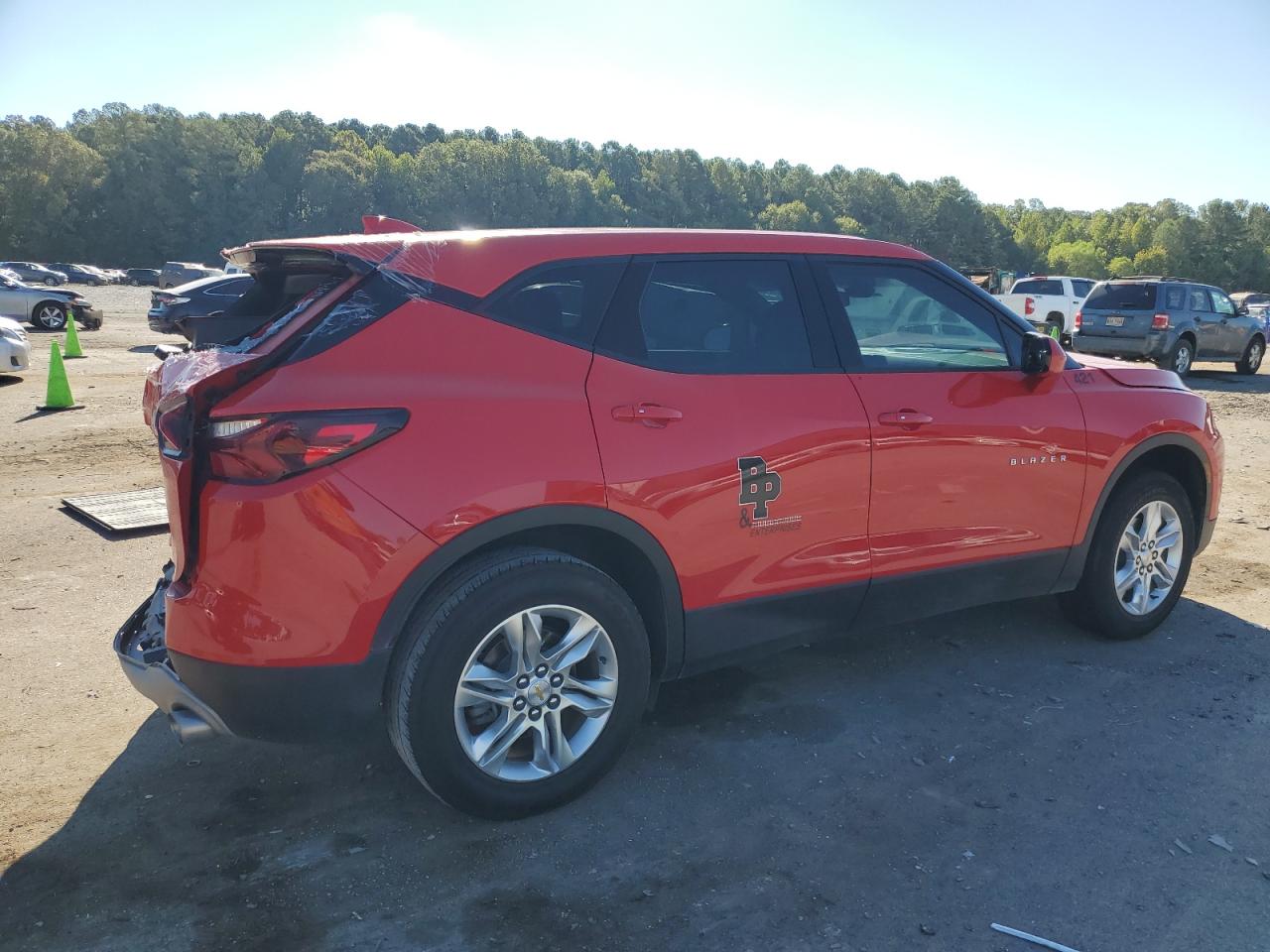 2022 CHEVROLET BLAZER 2LT VIN:3GNKBCR47NS123067