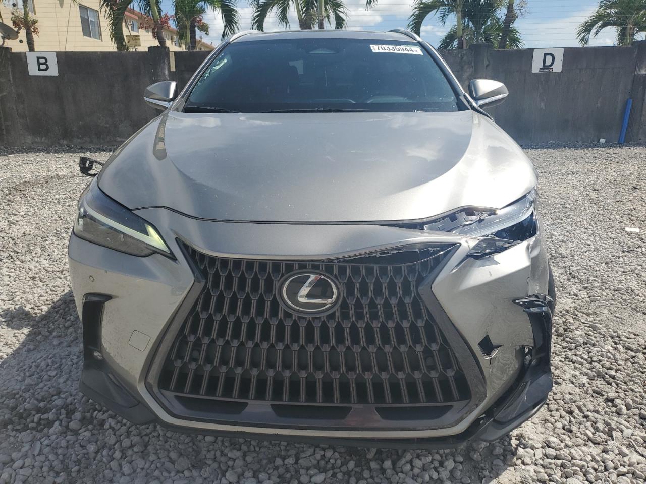 2022 LEXUS NX 350 VIN:2T2GGCEZ1NC007650