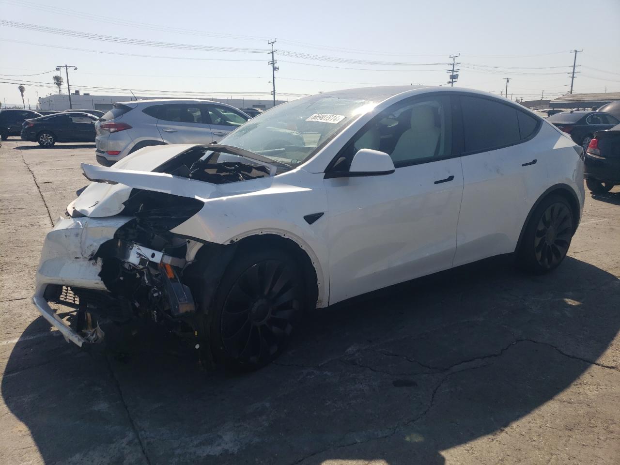 2022 TESLA MODEL Y  VIN:7SAYGDEF8NF495109