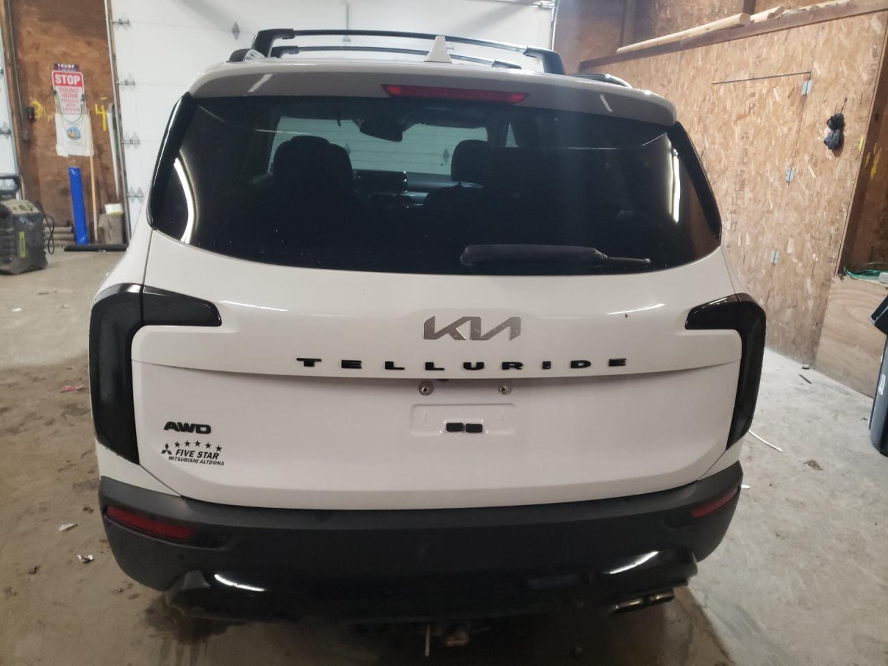 2022 KIA TELLURIDE SX VIN:5XYP5DHC7NG272343