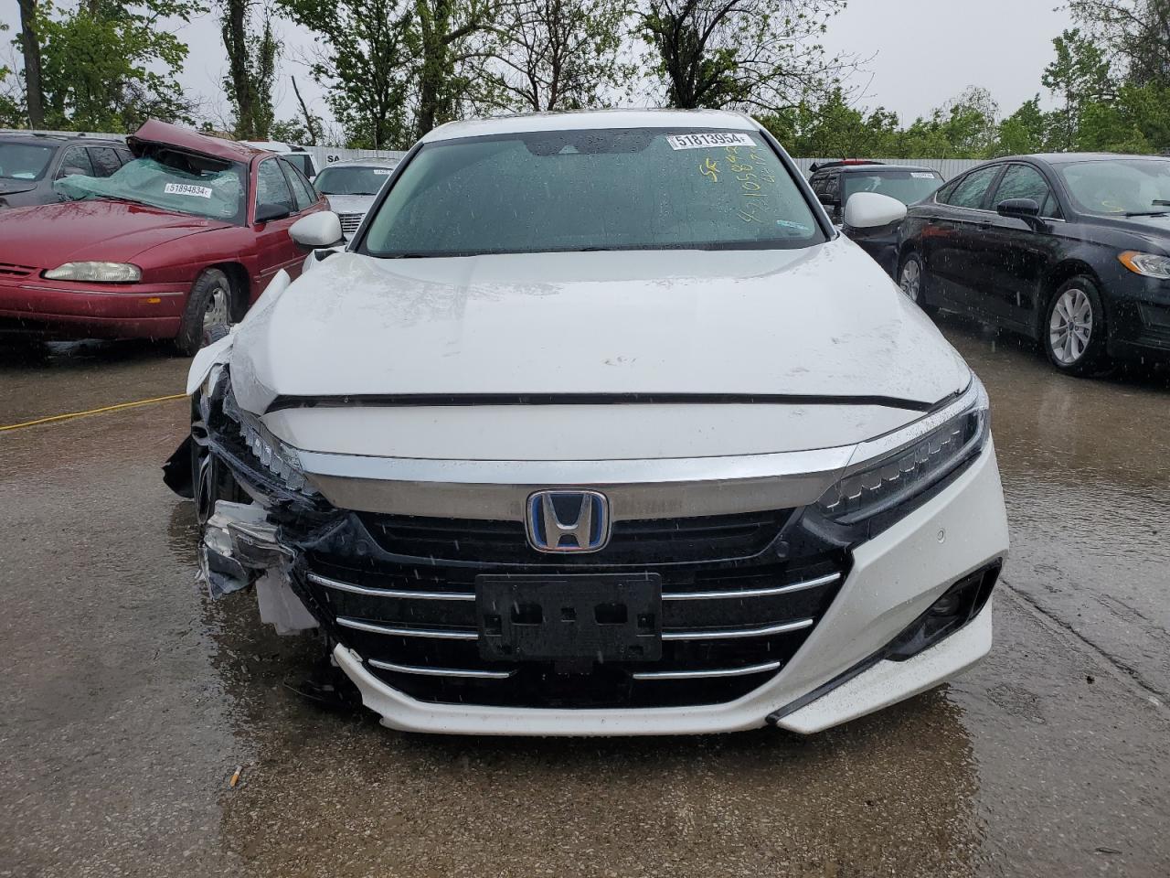 2022 HONDA ACCORD TOURING HYBRID VIN:1HGCV3F93NA029159