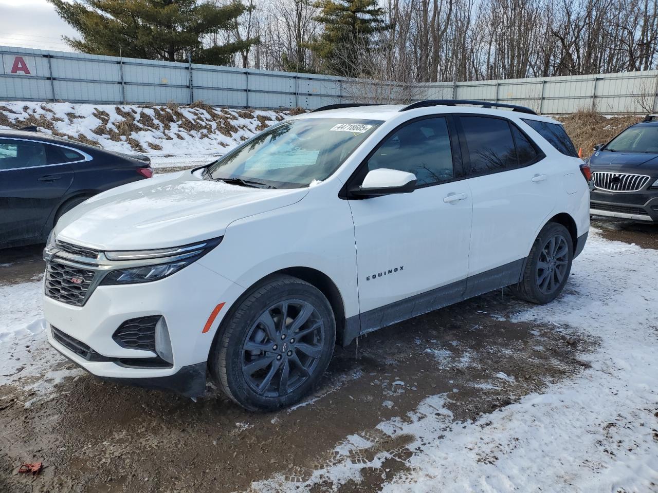 2022 CHEVROLET EQUINOX RS VIN:3GNAXMEV0NS229250