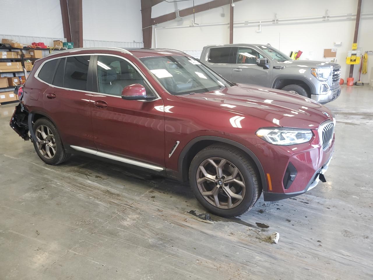 2022 BMW X3 XDRIVE30I VIN:5UX53DP05N9L70033