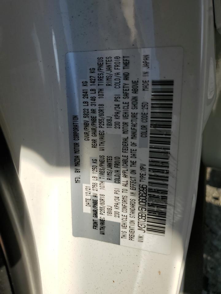 2022 MAZDA CX-9 SPORT VIN:JM3TCBBY5N0606296