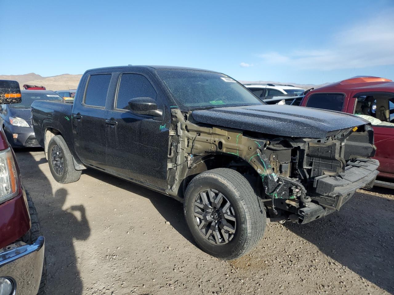 2022 NISSAN FRONTIER S VIN:1N6ED1EJ4NN673186