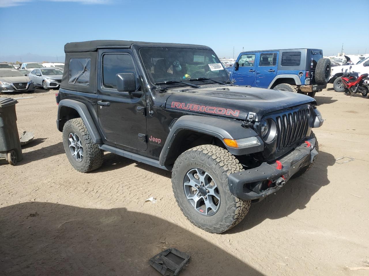 2022 JEEP WRANGLER RUBICON VIN:1C4HJXCG4NW106148