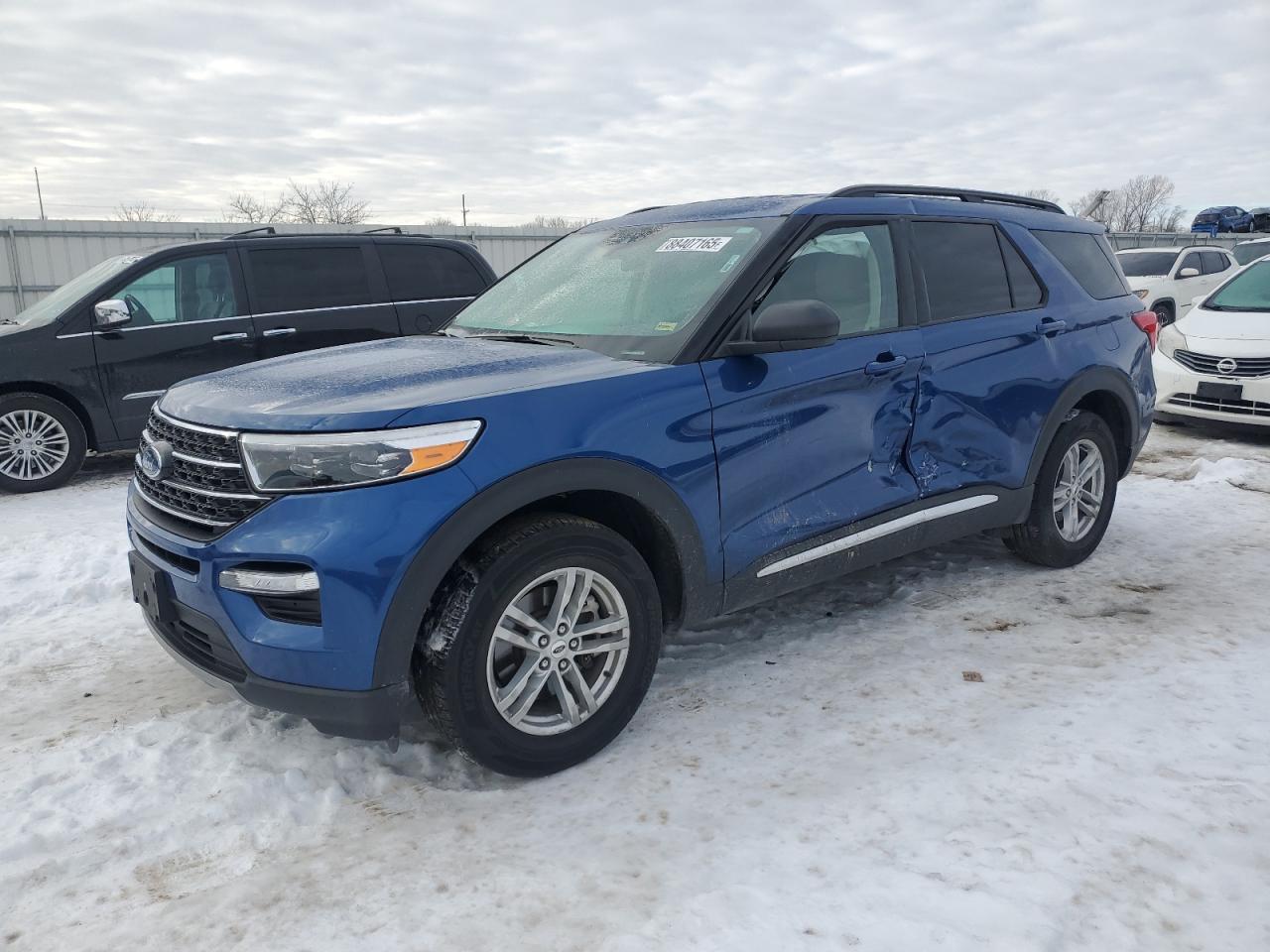 2022 FORD EXPLORER XLT VIN:1FMSK8DH8NGA07676