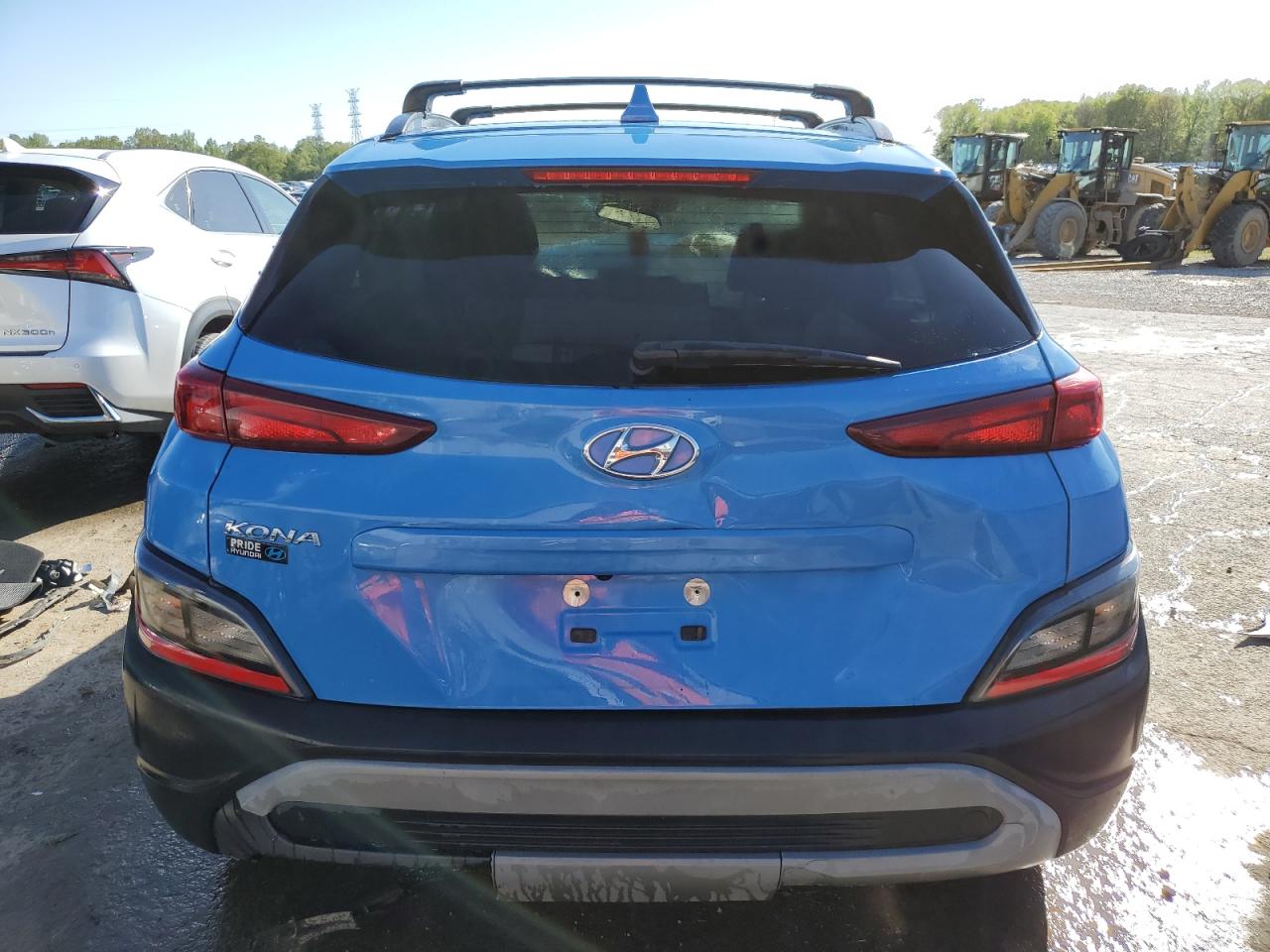 2022 HYUNDAI KONA SEL VIN:KM8K32AB5NU856353