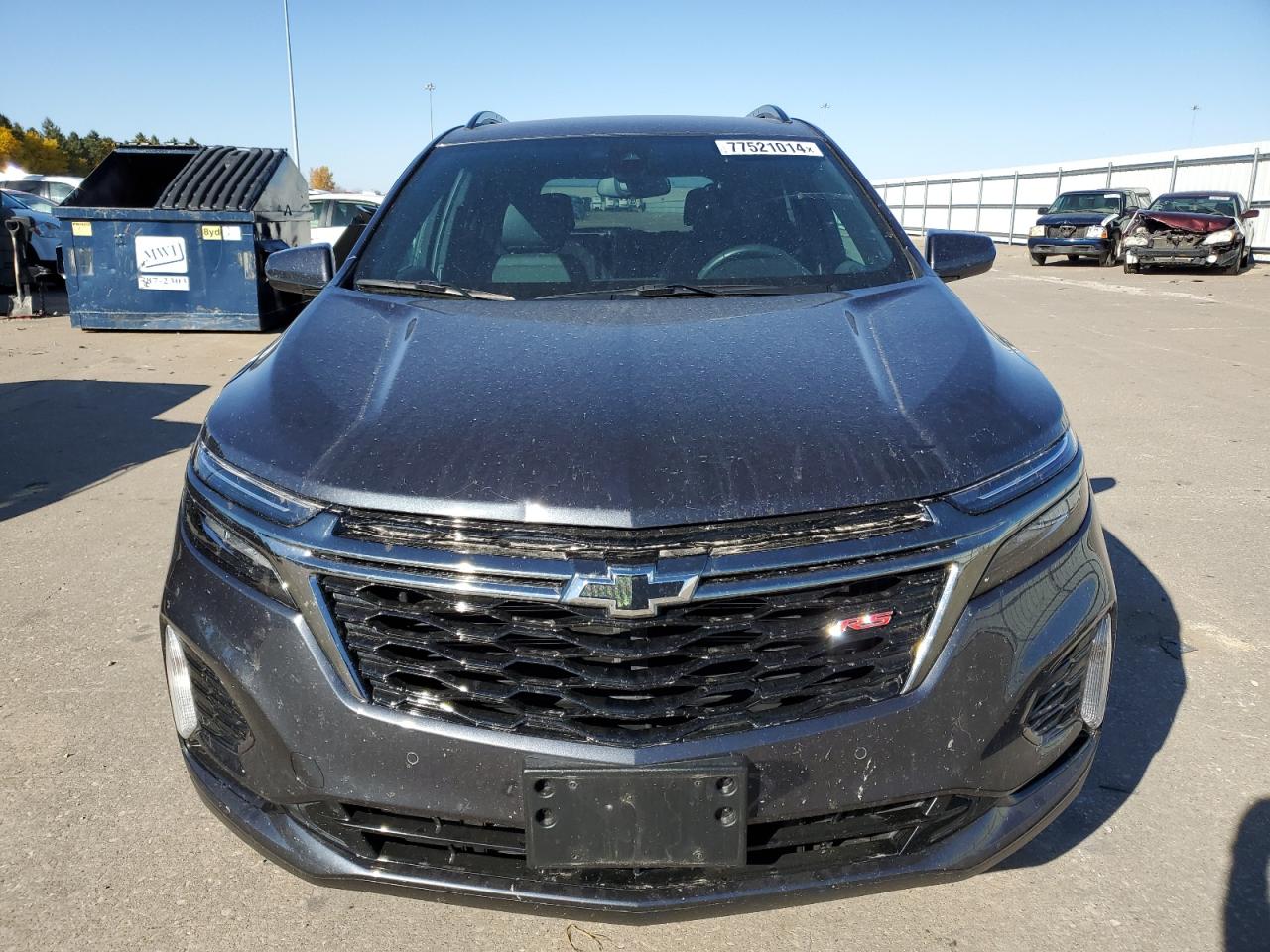 2022 CHEVROLET EQUINOX RS VIN:3GNAXMEV3NS225371