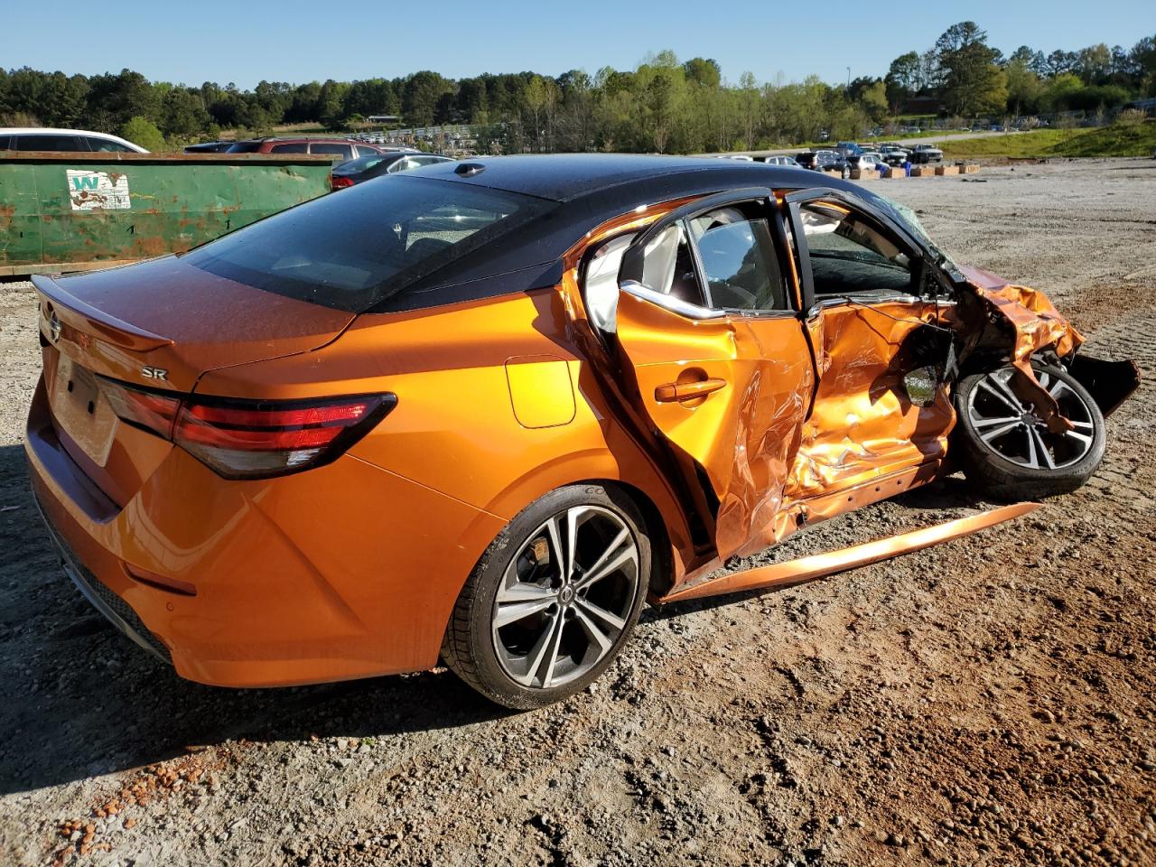 2022 NISSAN SENTRA SR VIN:3N1AB8DV4NY206926