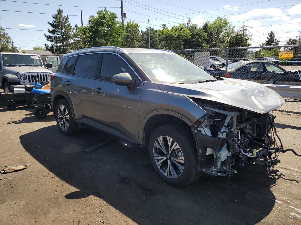 2022 NISSAN ROGUE SV VIN:5N1BT3BB4NC718121