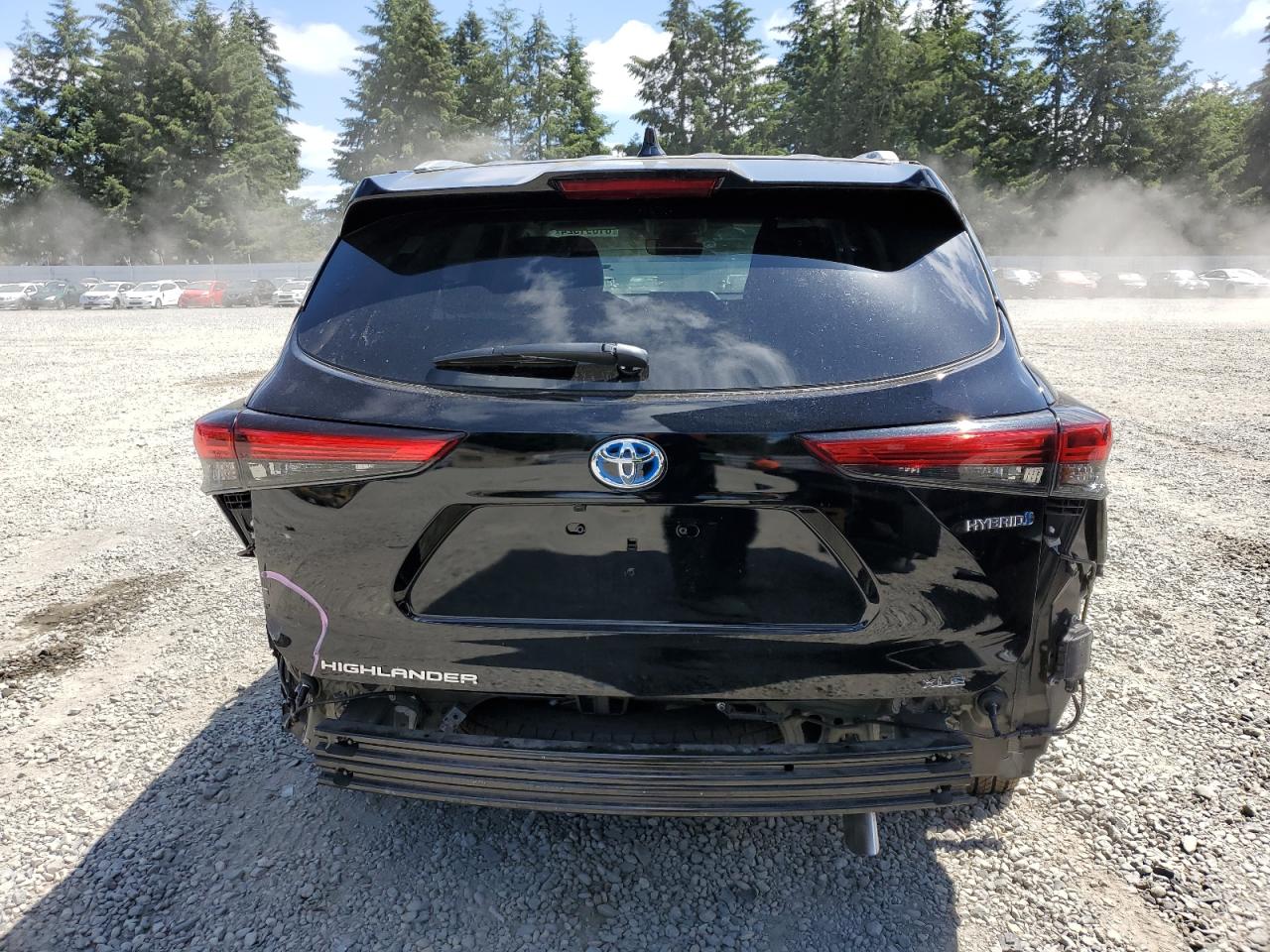 2023 TOYOTA HIGHLANDER HYBRID XLE VIN:5TDKARAH6PS017505