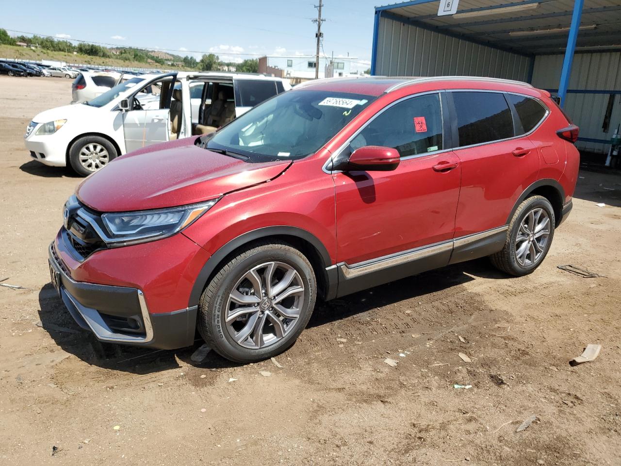 2022 HONDA CR-V TOURING VIN:2HKRW2H99NH667583