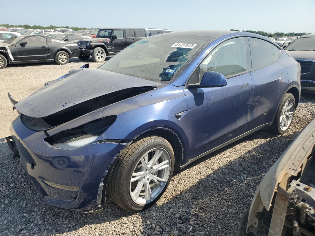 2024 TESLA MODEL Y  VIN:7SAYGDED7RF043835