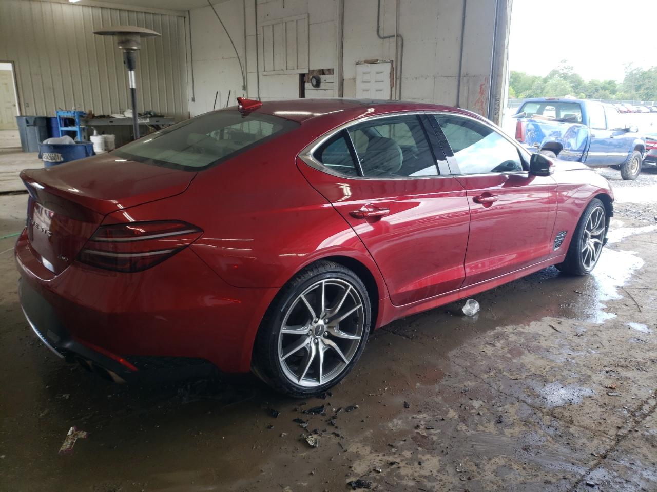 2022 GENESIS G70 BASE VIN:KMTG34TA5NU091818