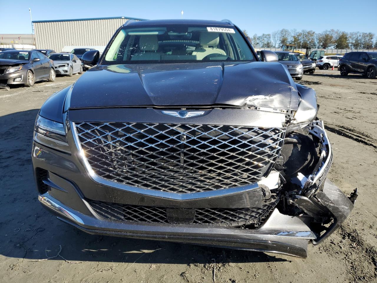 2022 GENESIS GV80 BASE VIN:KMUHCESC4NU075604