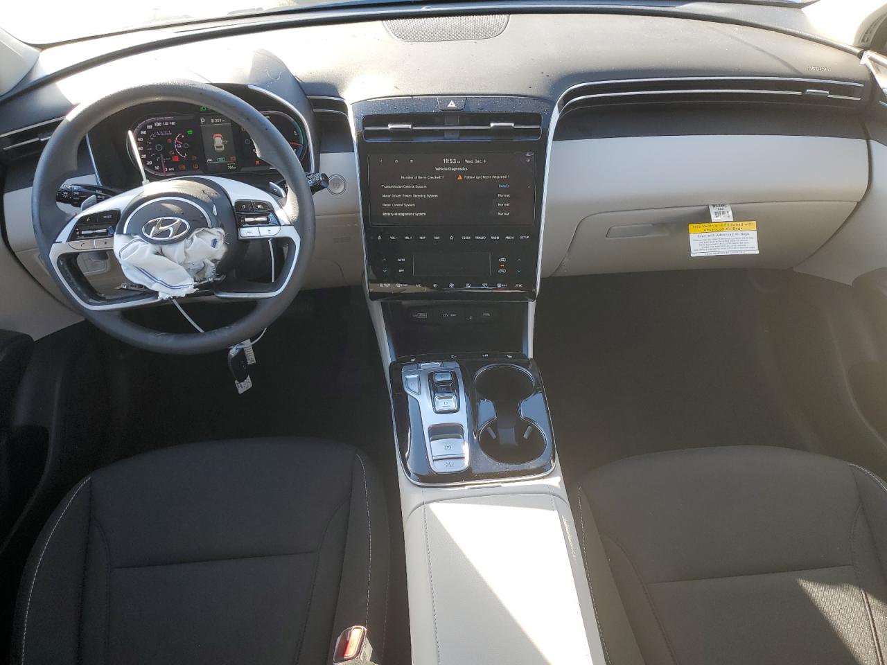 2024 HYUNDAI TUCSON BLUE VIN:KM8JBCD14RU194598