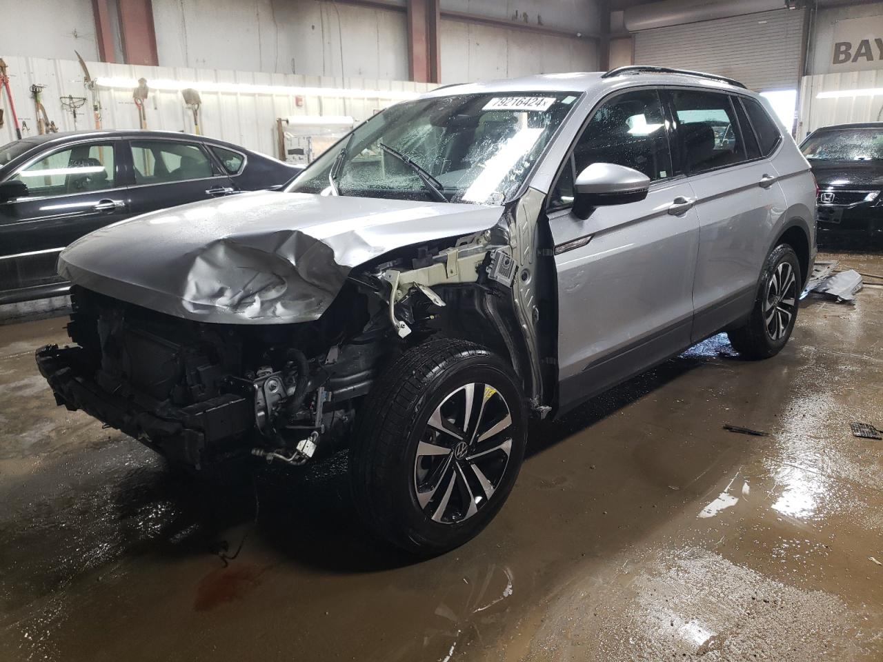 2023 VOLKSWAGEN TIGUAN S VIN:3VVFB7AX2PM100814