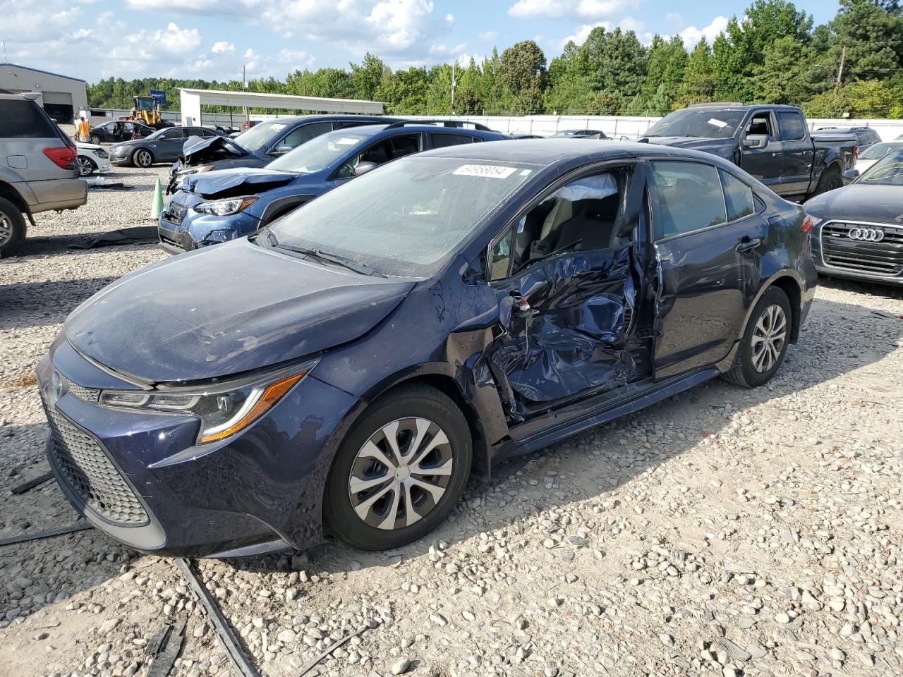 2022 TOYOTA COROLLA LE VIN:JTDEAMDE1NJ039021