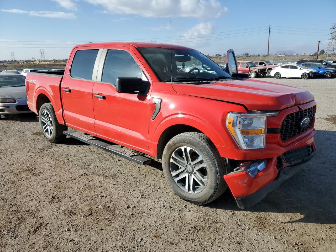 2022 FORD F150 SUPERCREW VIN:1FTEW1C51NKF02710