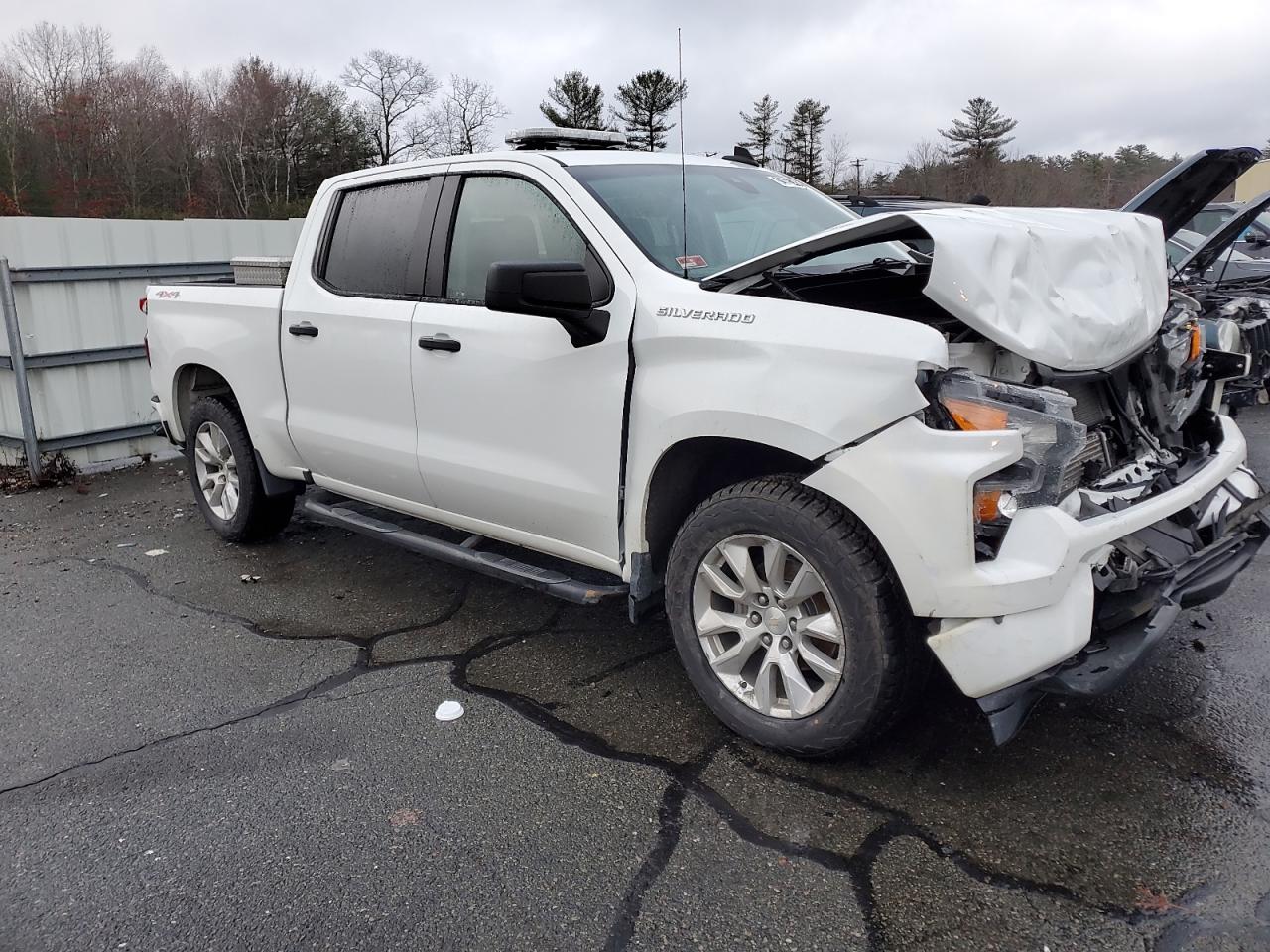 2022 CHEVROLET SILVERADO K1500 CUSTOM VIN:1GCPDBEKXNZ531847