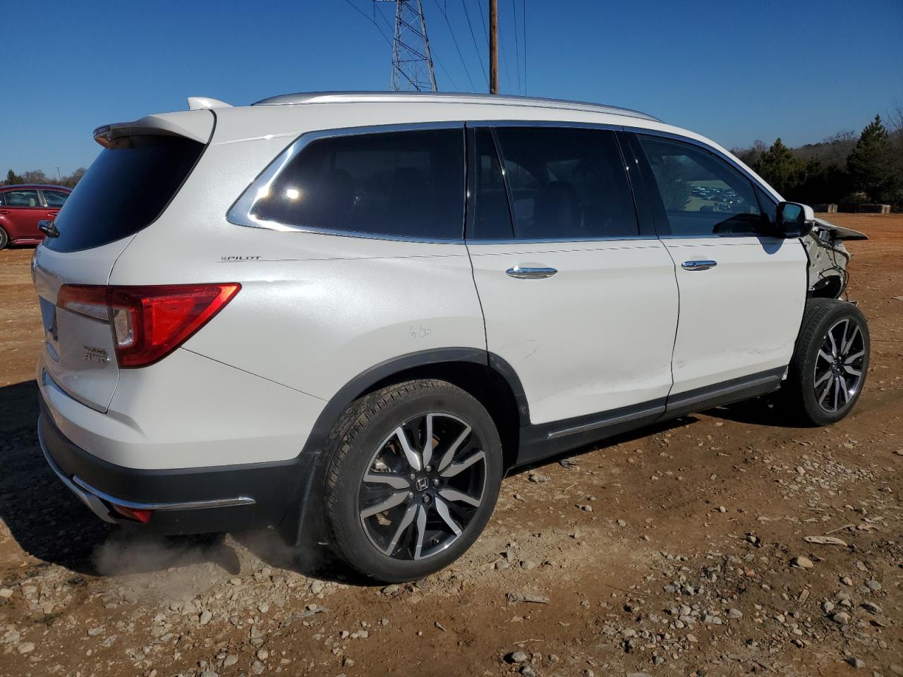 2022 HONDA PILOT TOURING VIN:5FNYF6H66NB059642