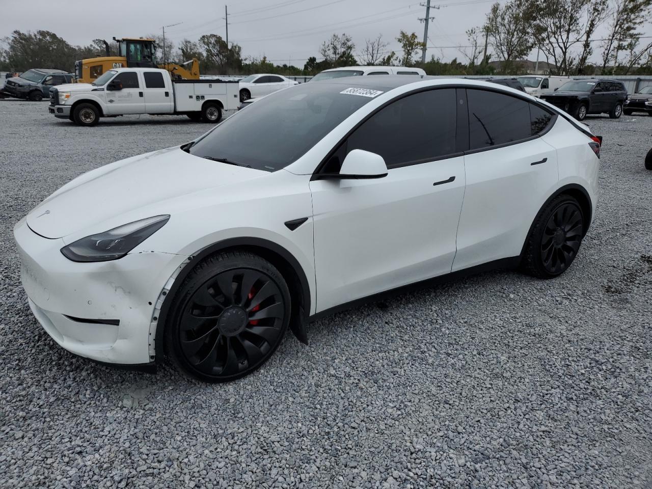 2022 TESLA MODEL Y  VIN:7SAYGDEF7NF537009