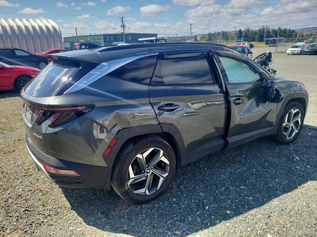 2022 HYUNDAI TUCSON LUXURY VIN:KM8JCCA18NU0721