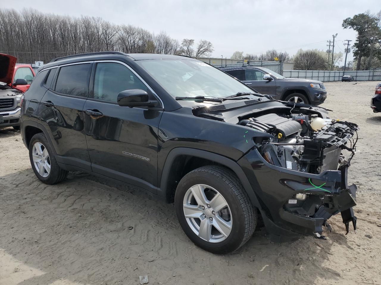 2022 JEEP COMPASS LATITUDE VIN:3C4NJDBB0NT121596