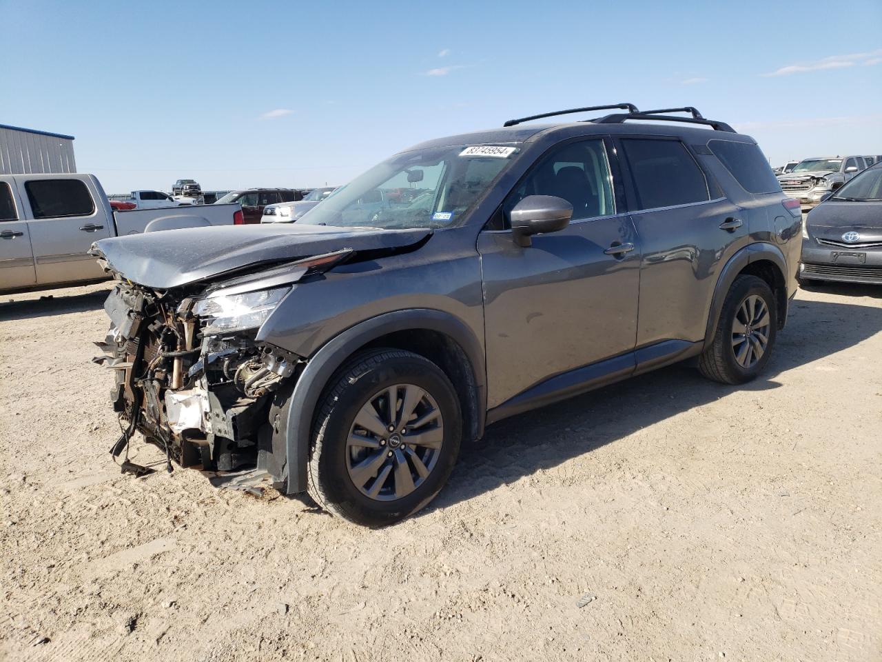 2022 NISSAN PATHFINDER SV VIN:5N1DR3BBXNC237040