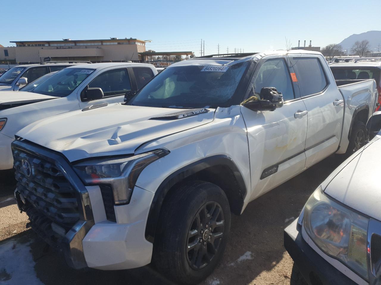 2023 TOYOTA TUNDRA CREWMAX PLATINUM VIN:5TFNC5DB3PX033243