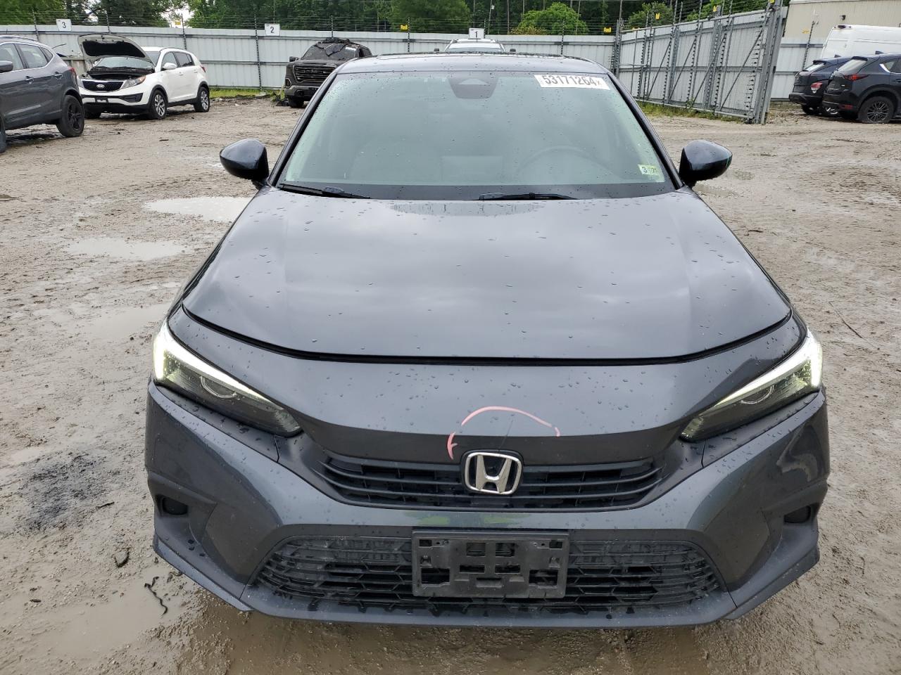 2022 HONDA CIVIC EX VIN:2HGFE1F78NH315896