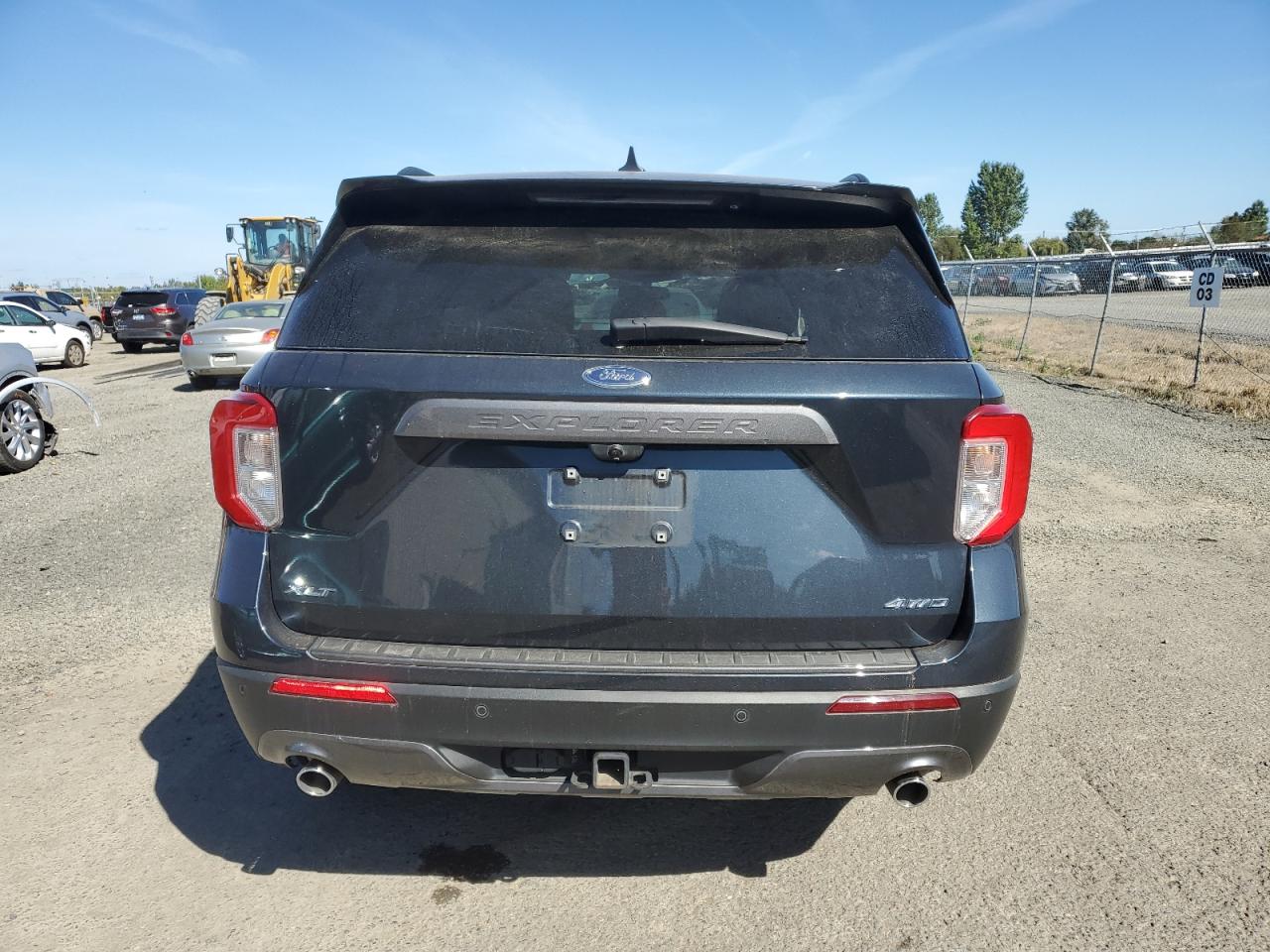 2022 FORD EXPLORER XLT VIN:1FMSK8DH9NGA66767