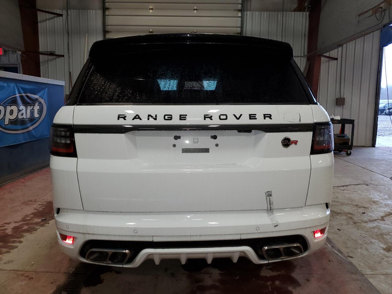 2022 LAND ROVER RANGE ROVER SPORT SVR VIN:SALWZ2RE6NA244093