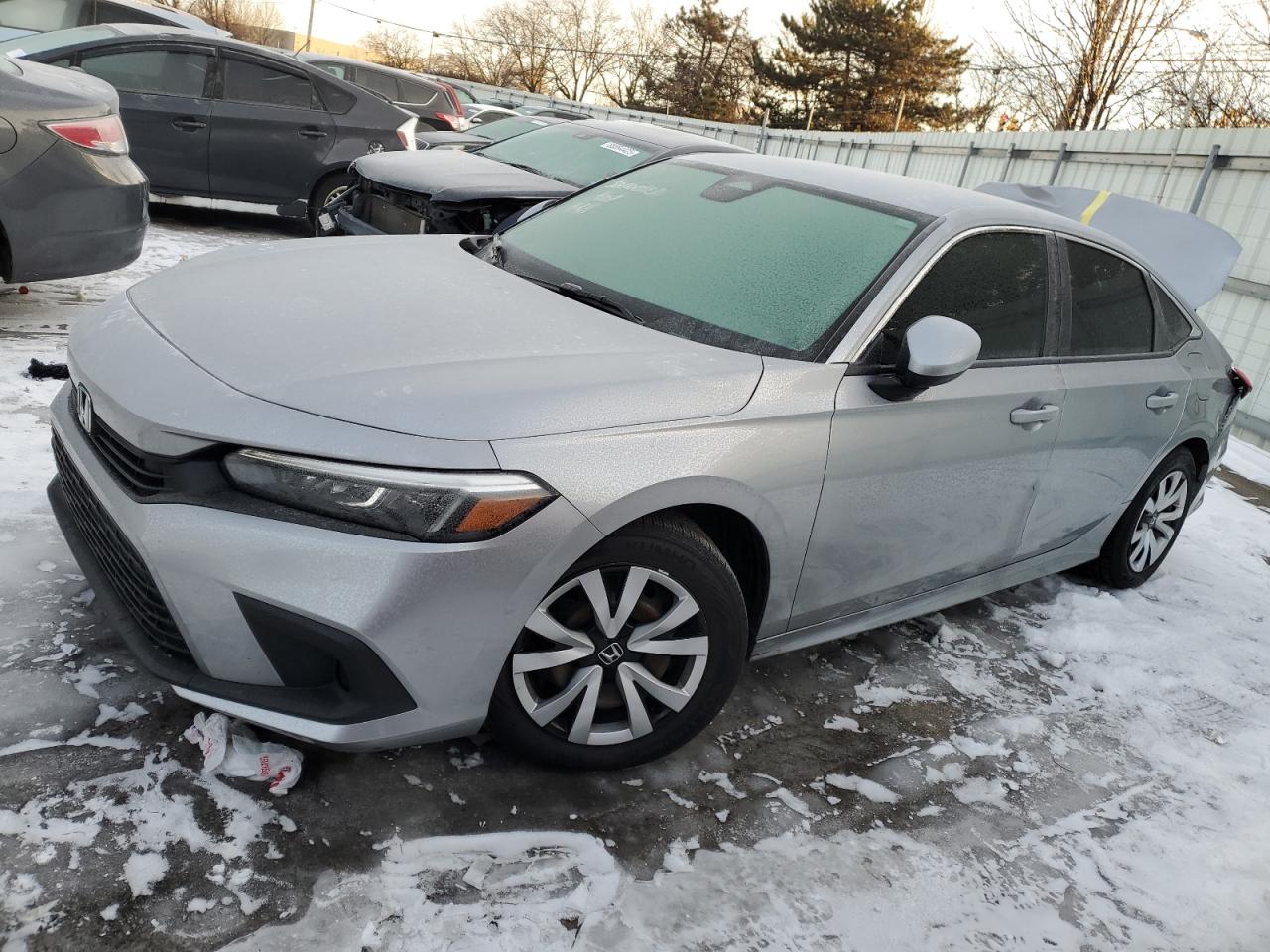 2022 HONDA CIVIC LX VIN:2HGFE2F28NH523657