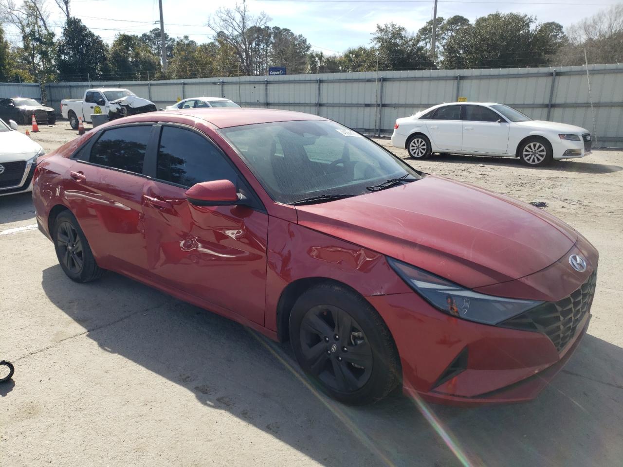 2022 HYUNDAI ELANTRA SEL VIN:KMHLS4AG8NU315277