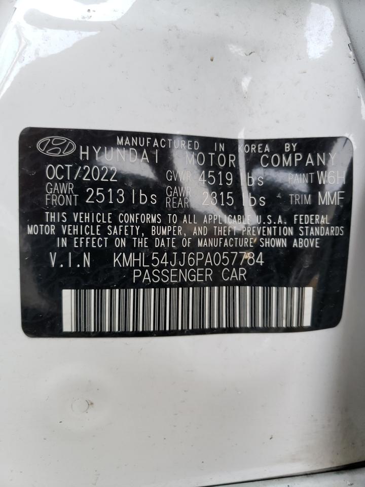 2023 HYUNDAI SONATA HYBRID VIN:KMHL54JJ6PA057784