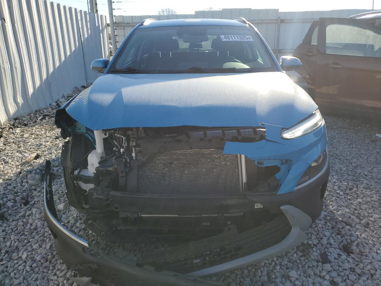 2022 HYUNDAI KONA SEL VIN:KM8K6CAB2NU901746