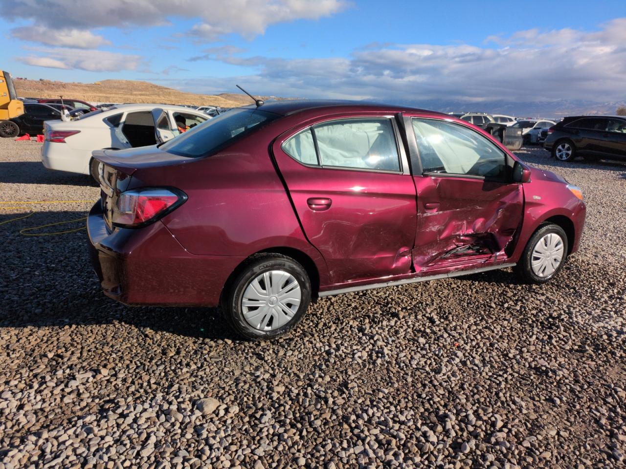 2022 MITSUBISHI MIRAGE G4 ES VIN:ML32FUFJ0NHF09261