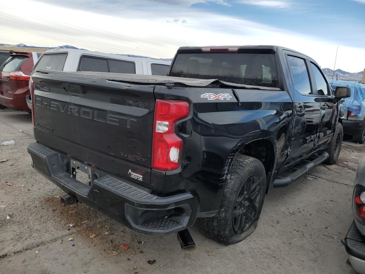 2022 CHEVROLET SILVERADO LTD K1500 CUSTOM VIN:1GCPYBEK4NZ211508