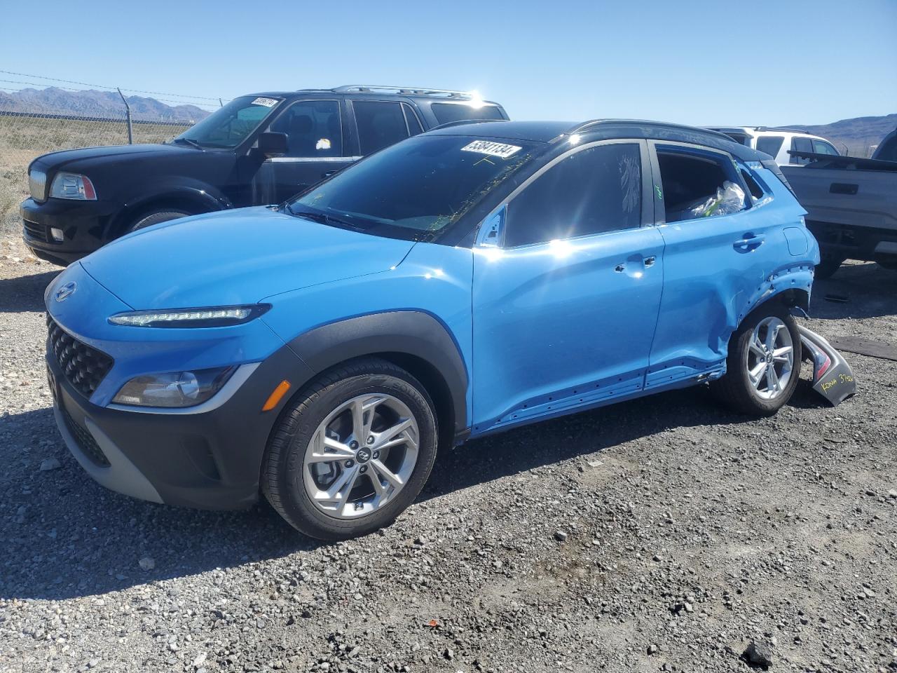 2022 HYUNDAI KONA SEL VIN:KM8K6CAB4NU900579