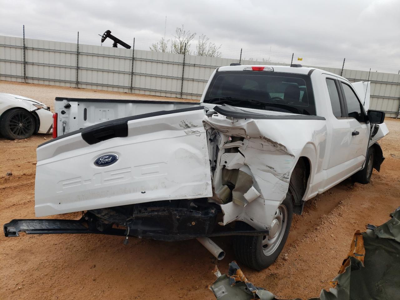 2022 FORD F150 SUPER CAB VIN:1FTEX1CB3NKE61371