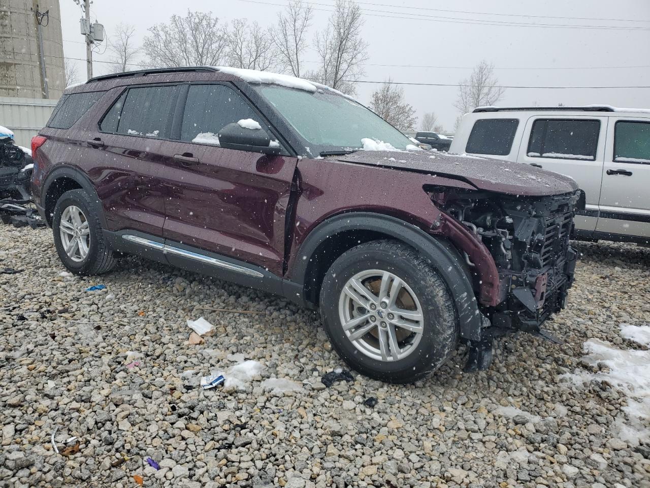 2022 FORD EXPLORER XLT VIN:1FMSK8DH2NGA91560