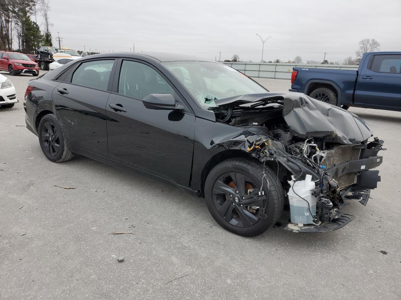 2022 HYUNDAI ELANTRA SEL VIN:KMHLM4AG7NU273565