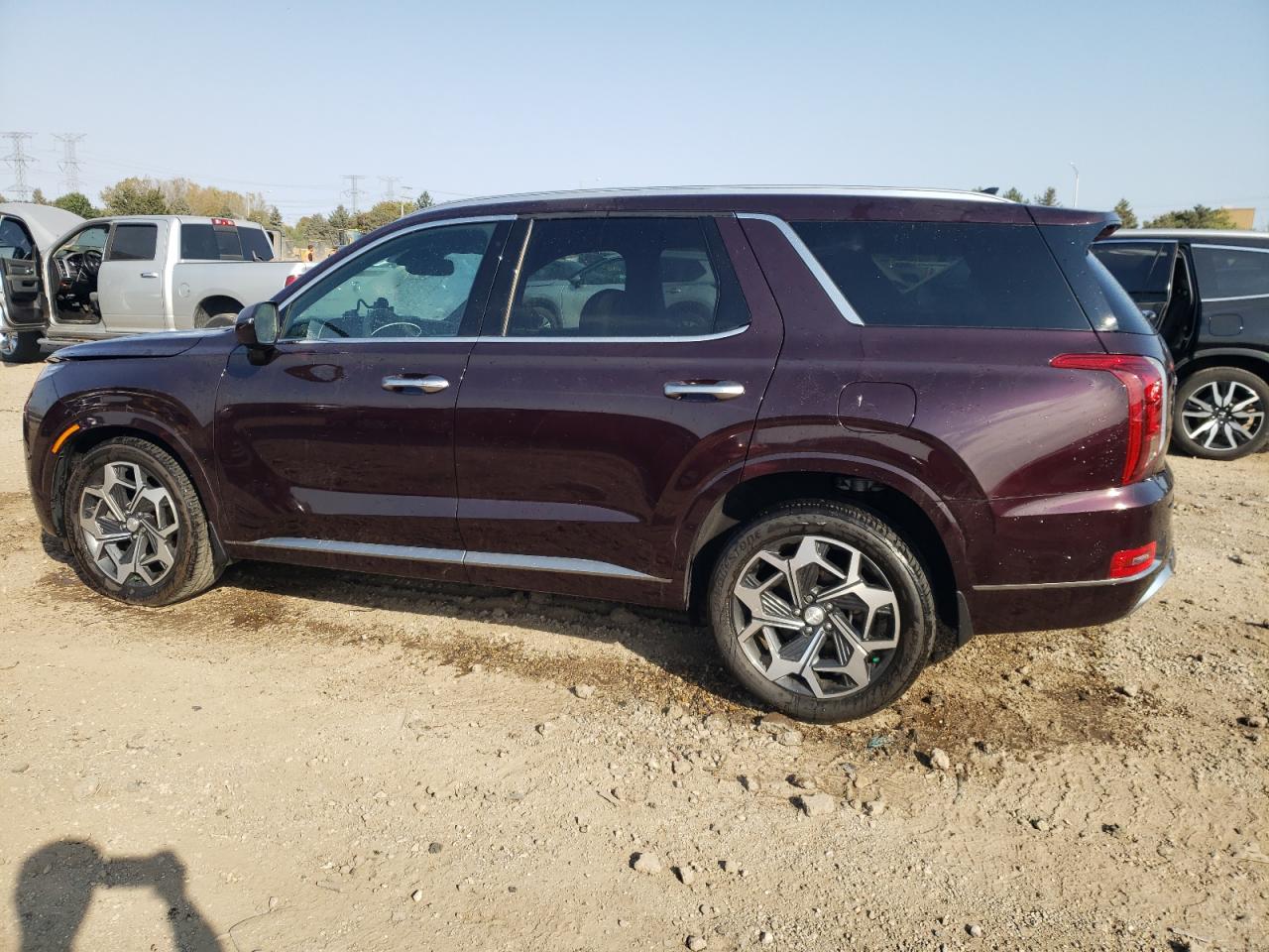 2022 HYUNDAI PALISADE CALLIGRAPHY VIN:KM8R7DHEXNU478593