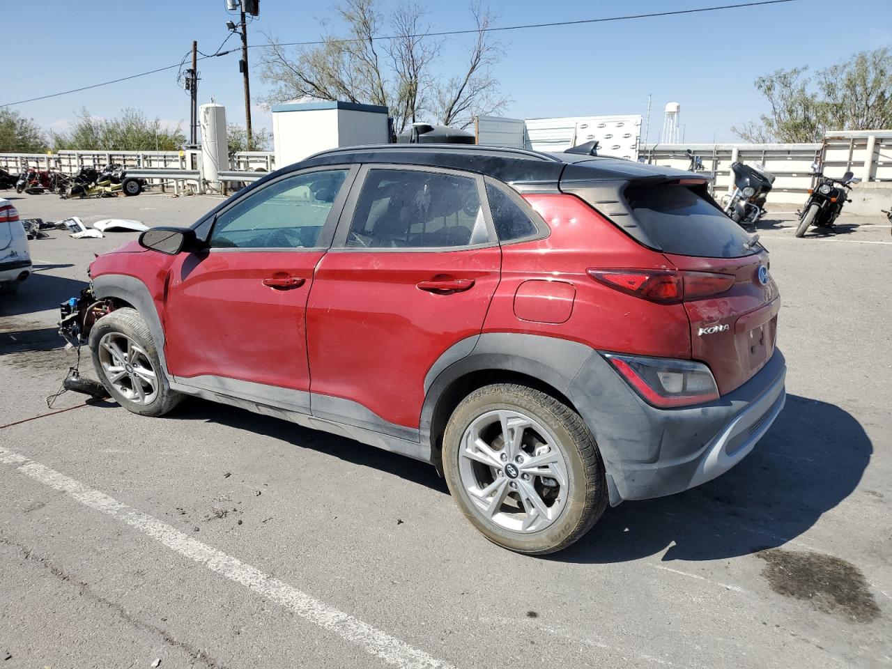 2022 HYUNDAI KONA SEL VIN:KM8K6CAB4NU903241