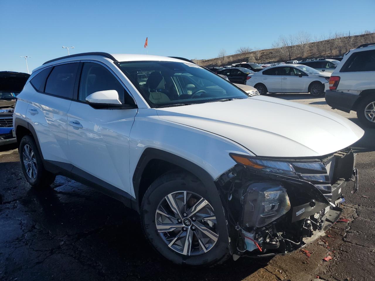 2024 HYUNDAI TUCSON BLUE VIN:KM8JBCD14RU194598