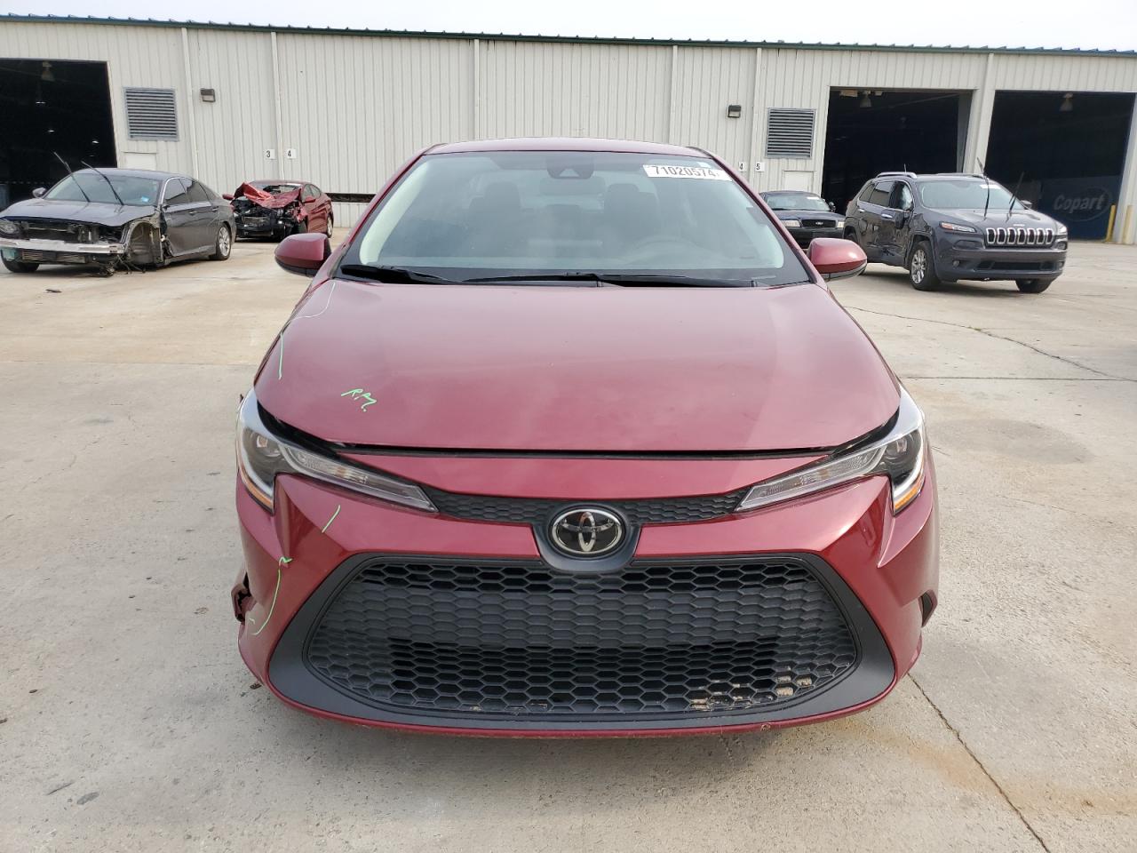 2022 TOYOTA COROLLA LE VIN:5YFEPMAEXNP387219